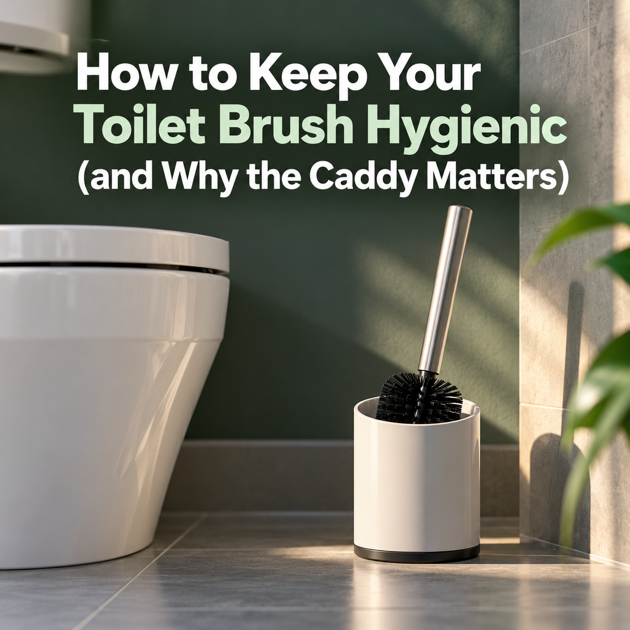 How to Keep Your Toilet Brush Hygienic (and Why the Caddy Matters)